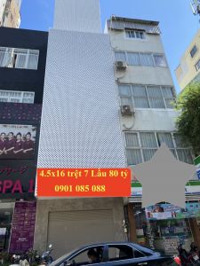 Bán toà nhà mặt tiền 30 Thái Văn Lung bến nghé Quận 1